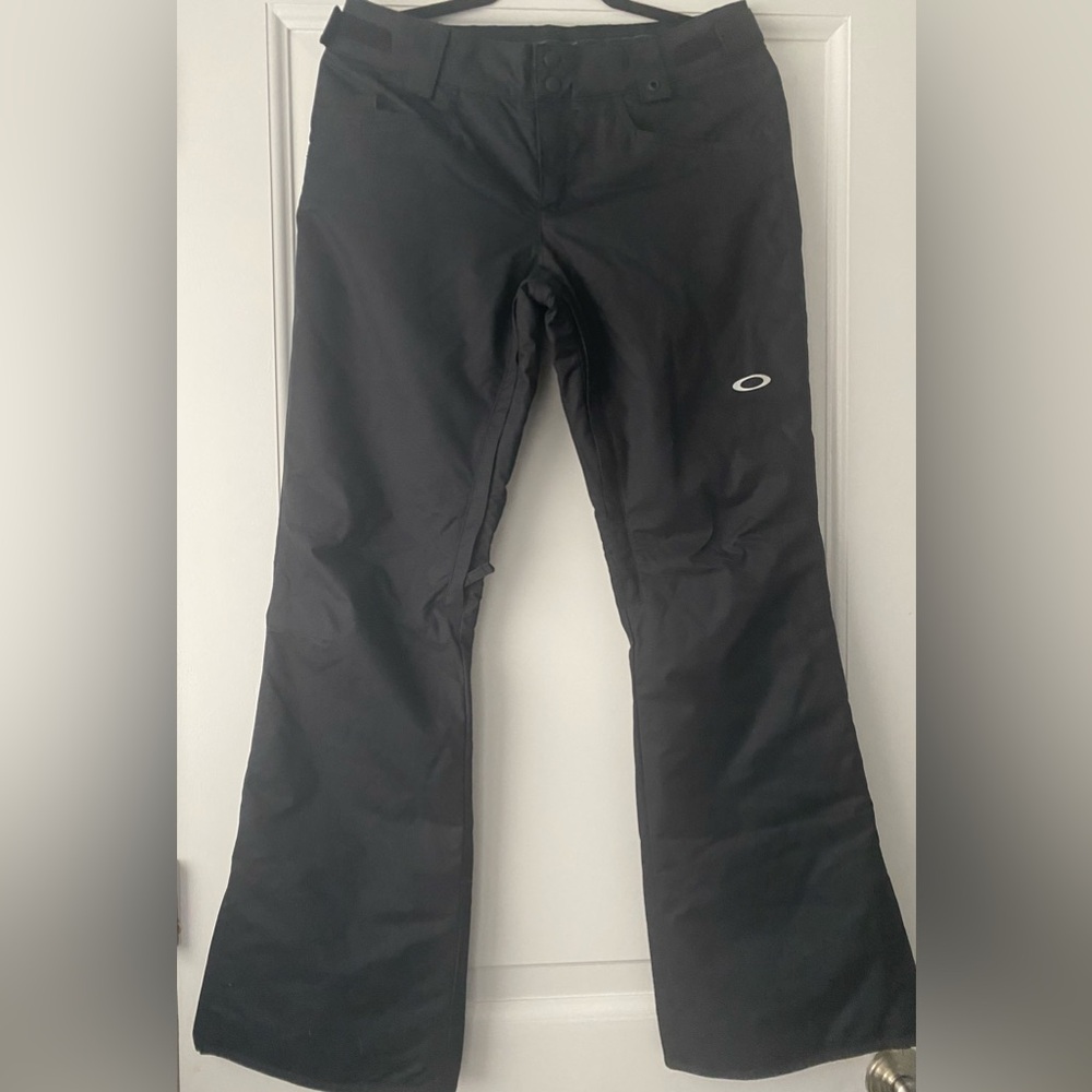 Oakley Black Boot Cut Ski Pants